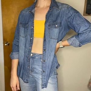BOGO MOSSIMO Jean Button Down